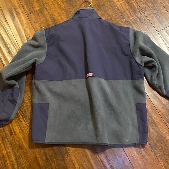 VINEYARD VINES Martha's FULL ZIP FLEECE JACKET Windbreaker Mens Navy Blue - Picture 2 of 7